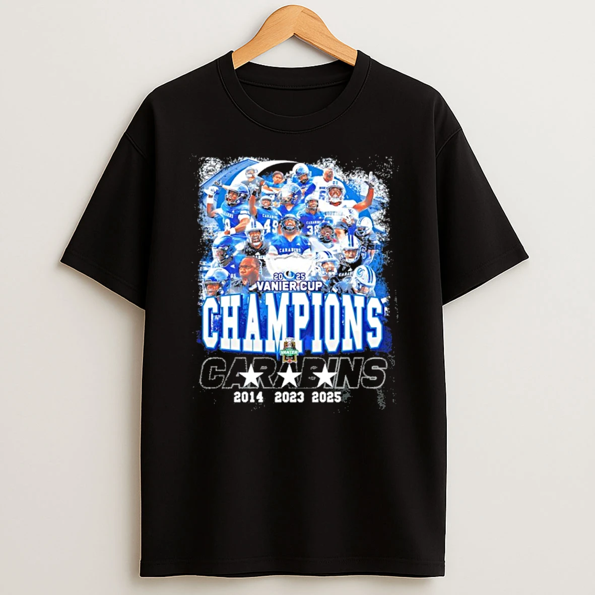 2025 Vanier Cup Champions Carabins Team Player Tshirt Hoodie