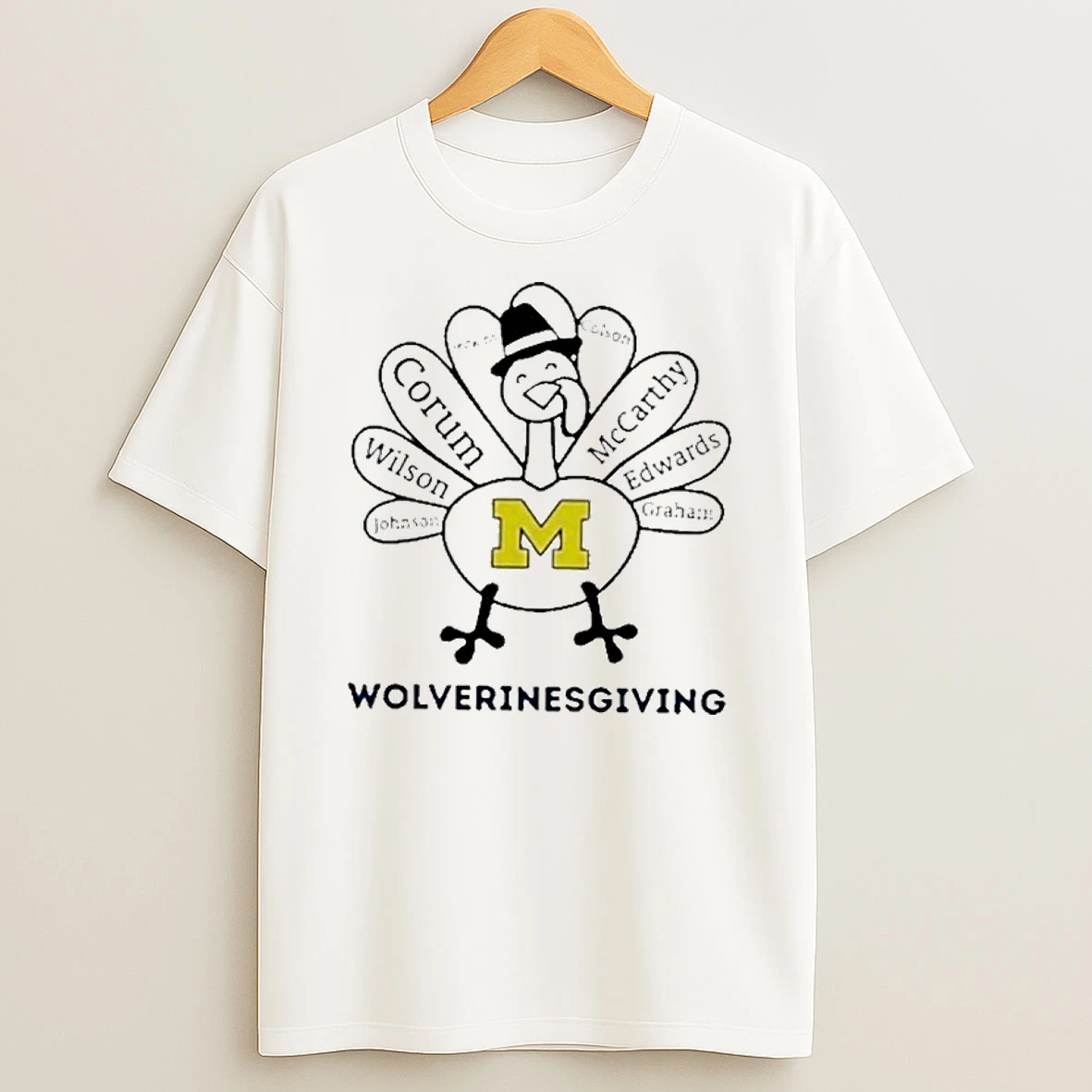2025 Wolverinesgiving Michigan Wolverines X Thanksgiving Tshirt Hoodie