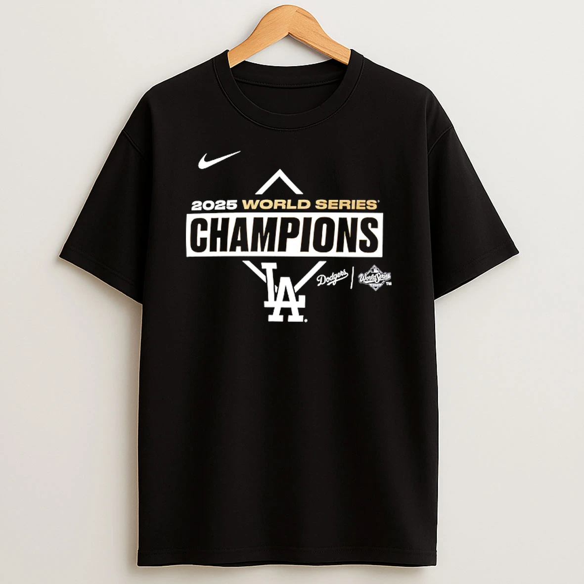 2025 World Series Champions Los Angeles Dodgers Logo Tshirt Hoodie