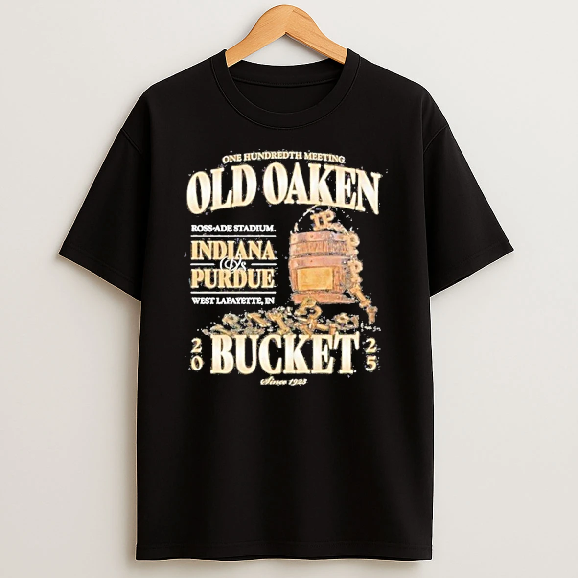 2025 Marks 100 Years Of The Old Oaken Bucket Purdue Vs Indiana Merch Tshirt Hoodie