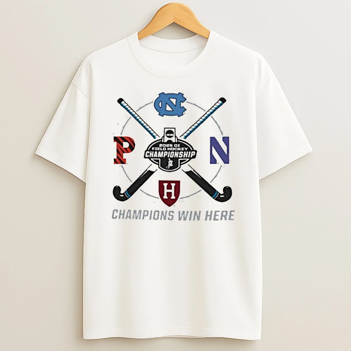 4 Team 2025 Ncaa Di Field Hockey Semifinals Tshirt Hoodie