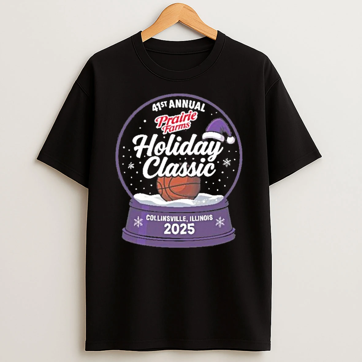 41st Annual Prairie Farms Holiday Classic 2025 Tshirt Hoodie