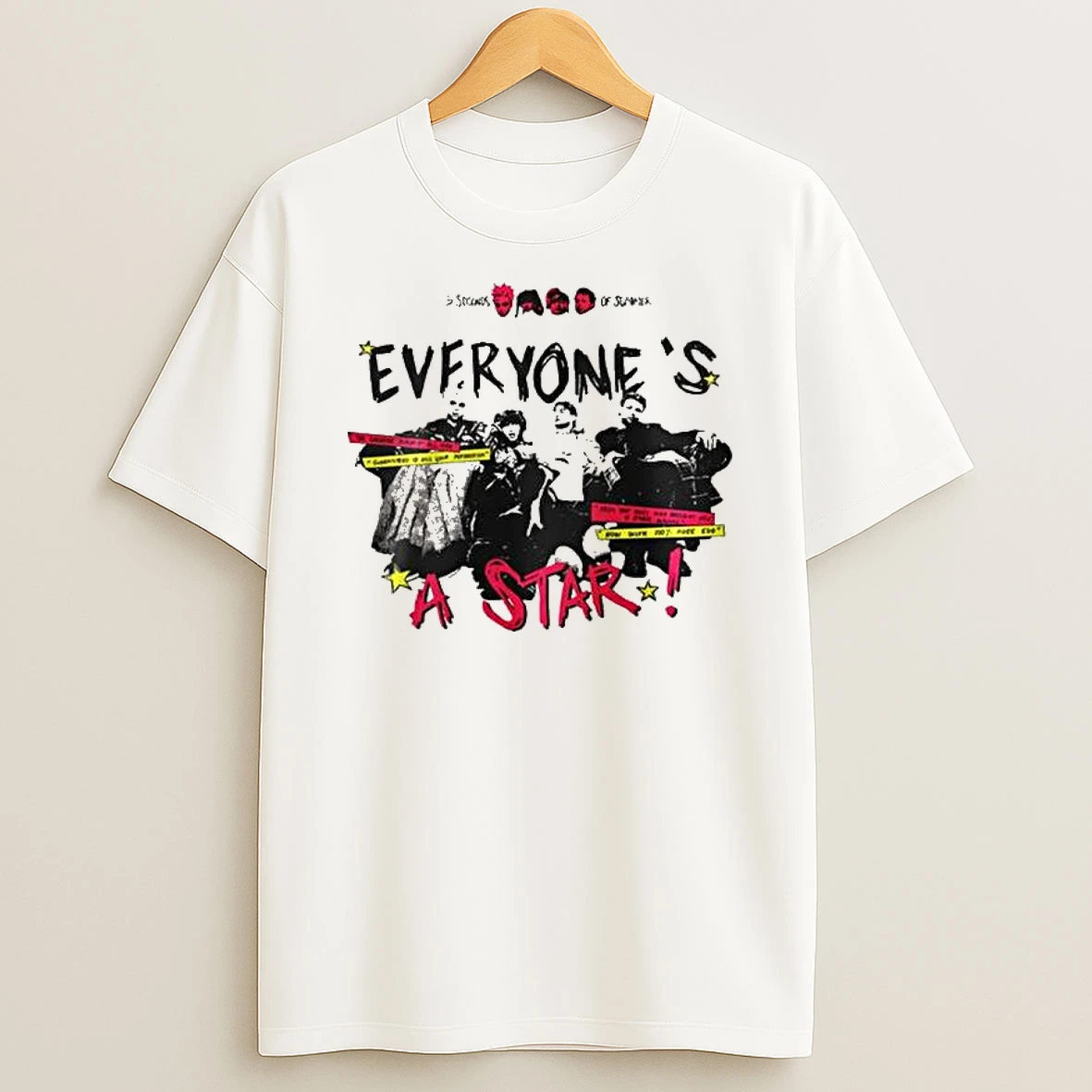 5 Seconds Of Summer Everyones A Star 2026 Album World Tour Tshirt Hoodie