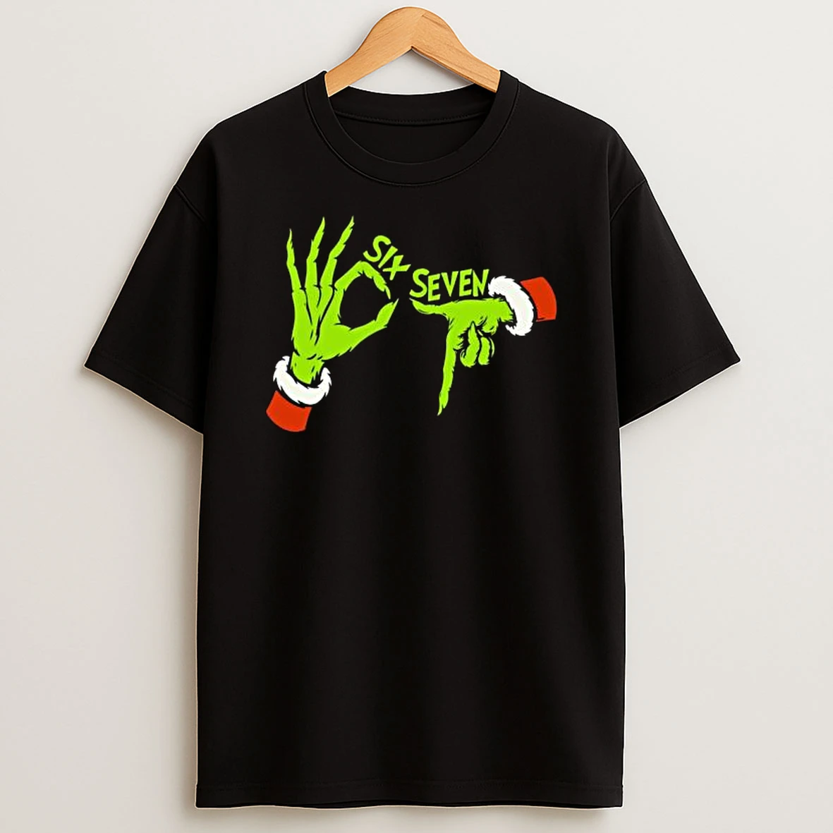 67 Grinch Hands Christmas Tshirt Hoodie