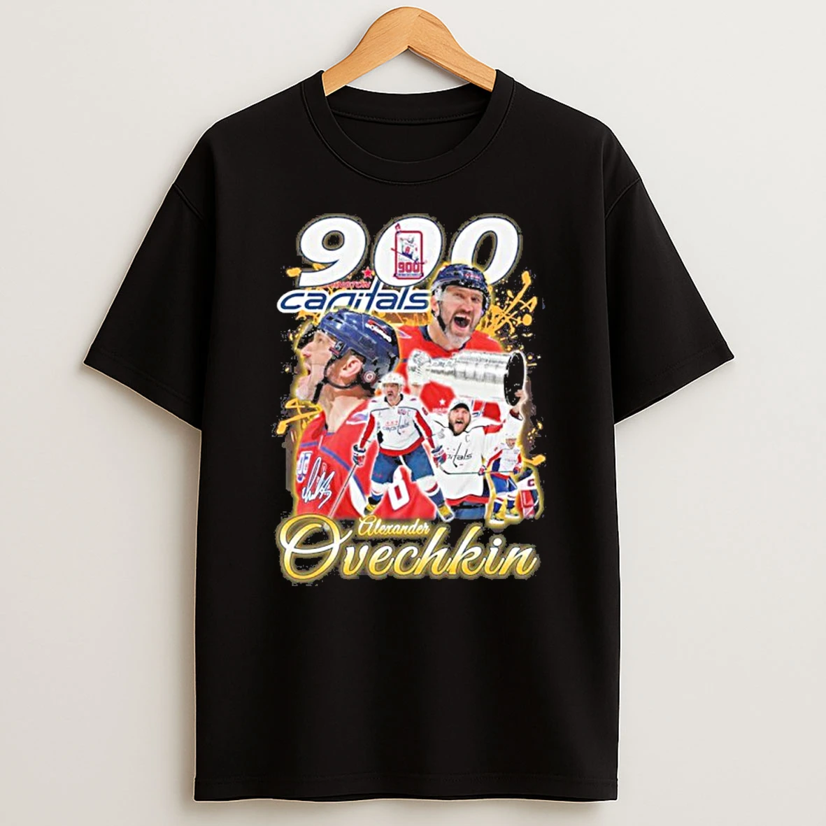 900 Goals Alex Ovechkin Washington Capitals Signature Tshirt Hoodie