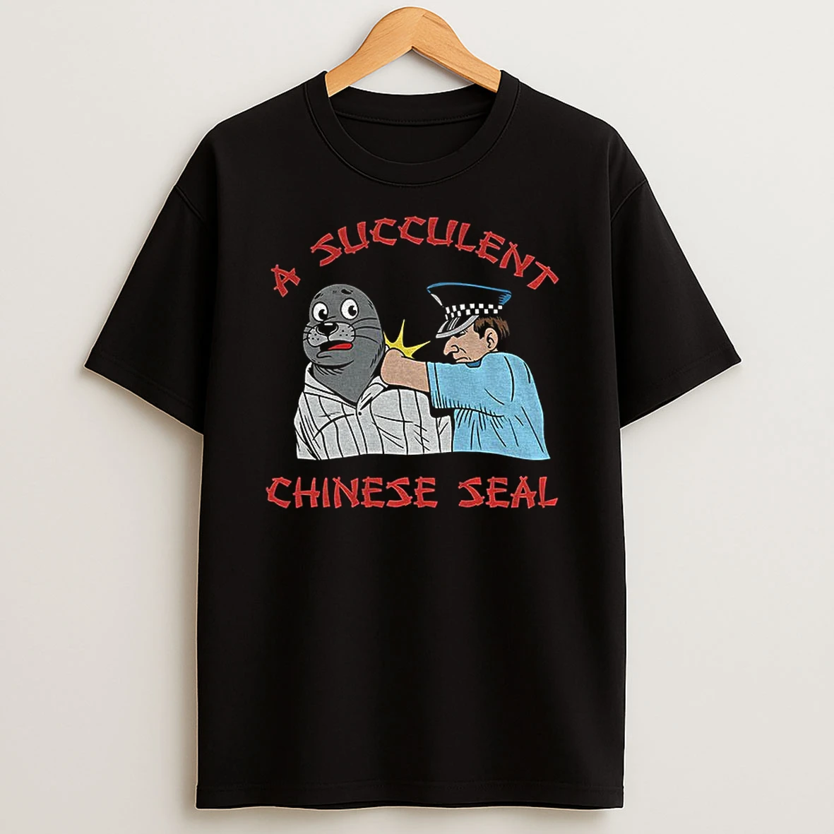 A Succulent Chinese Seal Cartoon Tshirt Hoodie