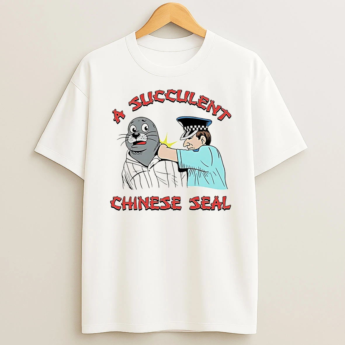 A Succulent Chinese Seal Circle Tshirt Hoodie