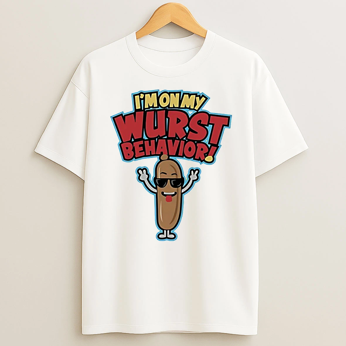 A Very Jonas Christmas Movie Im On My Wurst Behavior Circle Tshirt Hoodie