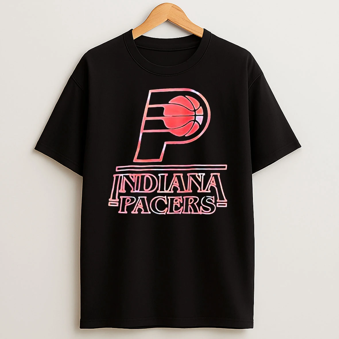 Aaron Nesmith Wearing Indiana Pacers X Stranger Things Night Tshirt Hoodie