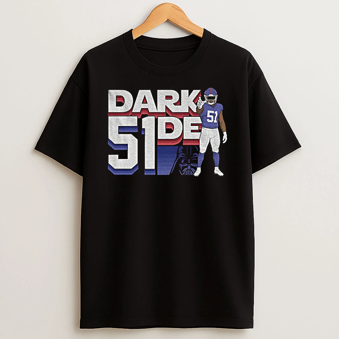 Abdul Carter New York Giants Nfl Football Dark 51der Star Wars Tshirt Hoodie