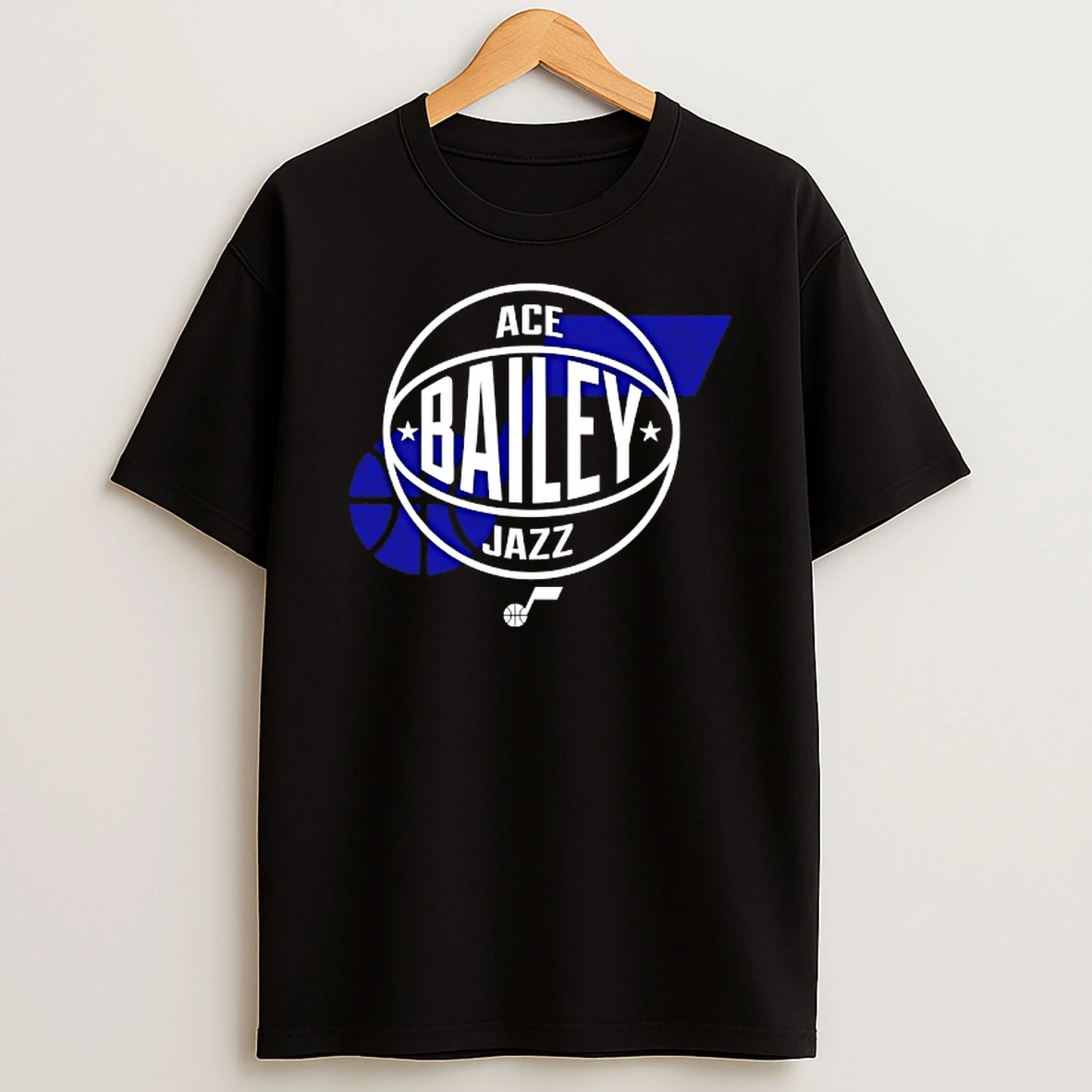 Ace Bailey Utah Jazz Basketball Logo Tshirt Hoodie