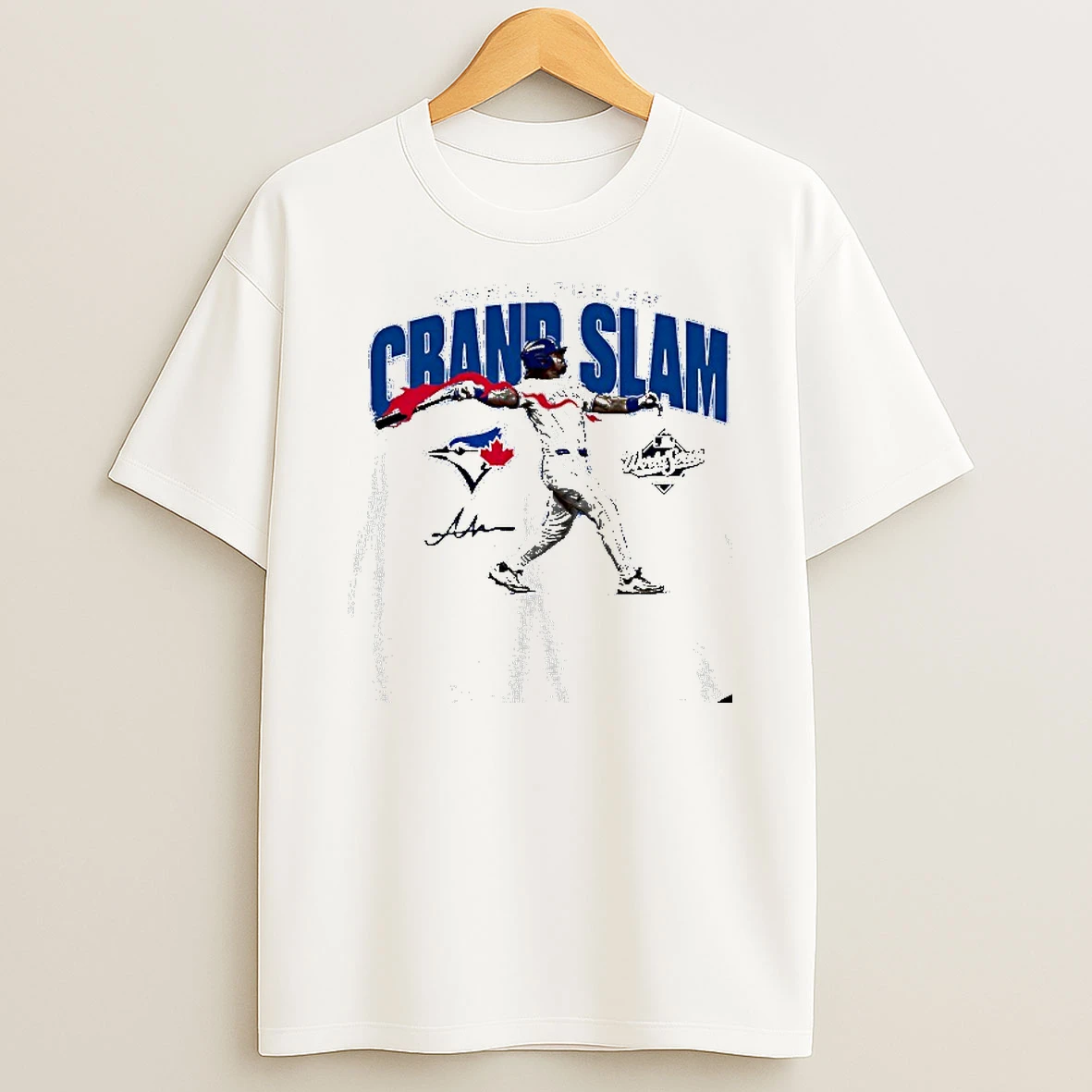 Addison Barger Toronto Blue Jays 2025 World Series Grand Slam Signature Tshirt Hoodie