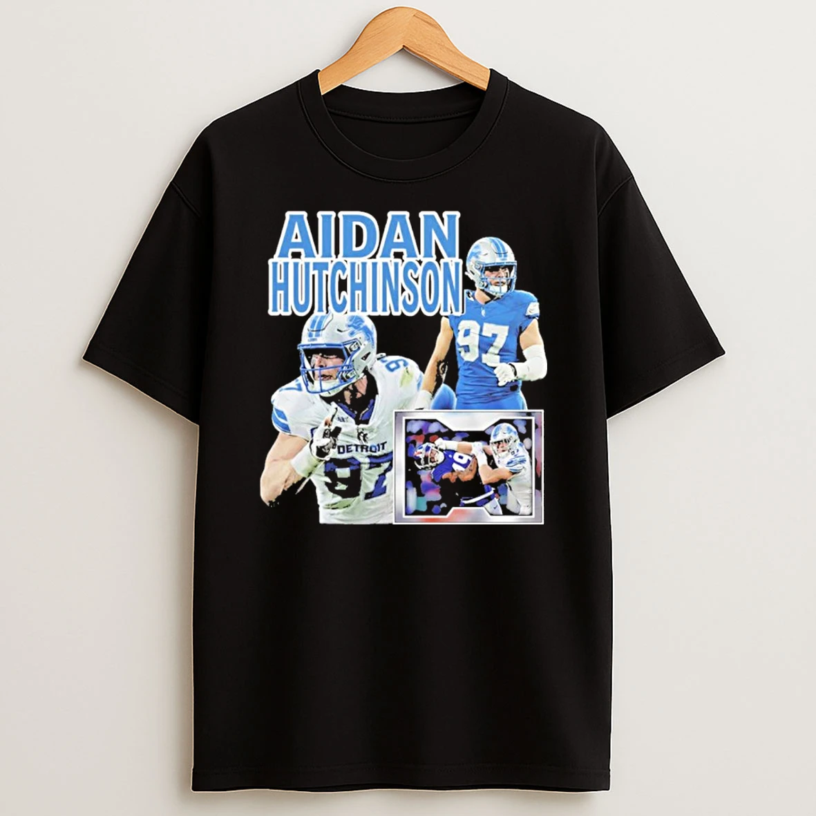 Aidan Hutchinson 97 Player Tshirt Hoodie