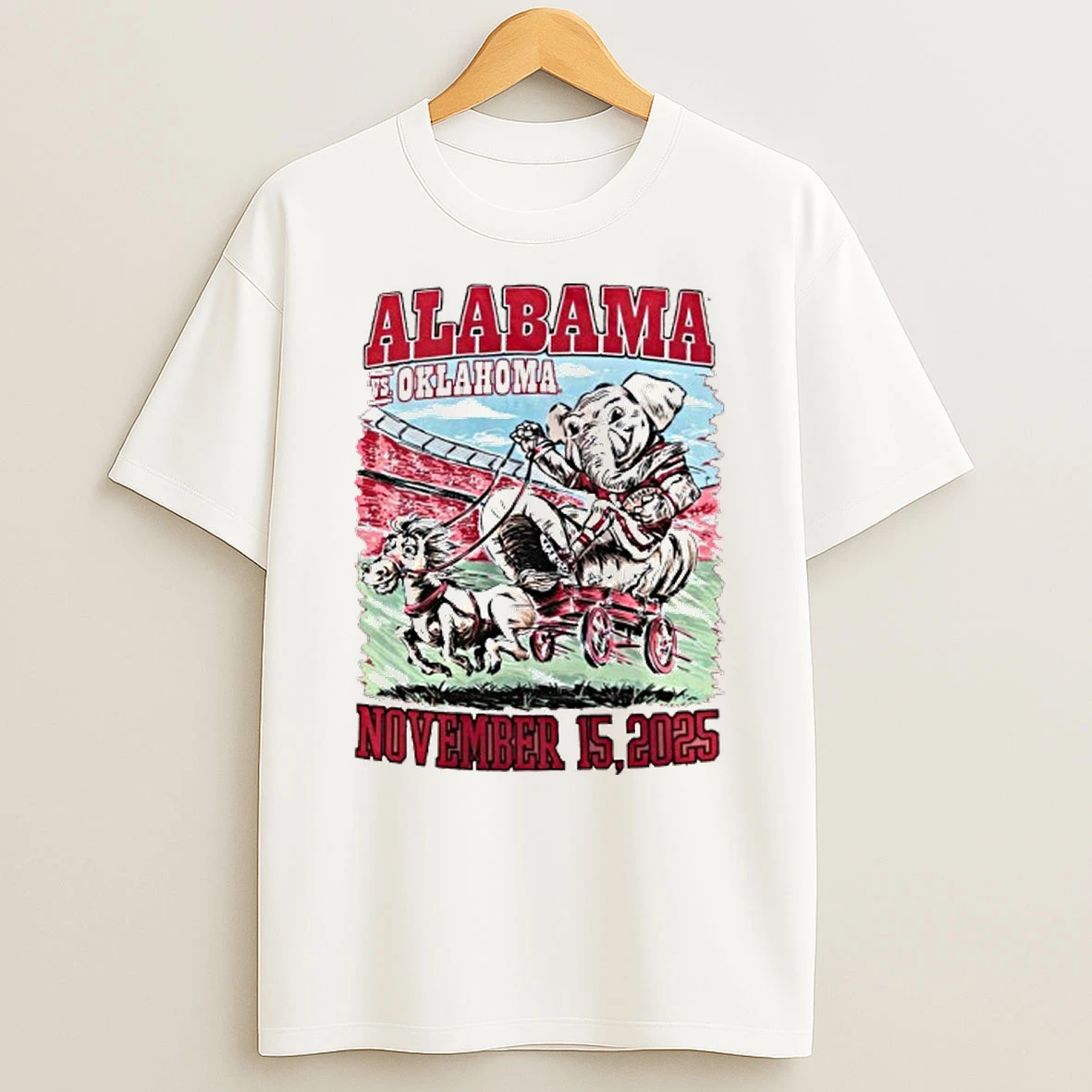 Alabama Vs Oklahoma November 15 2025 Tshirt Hoodie