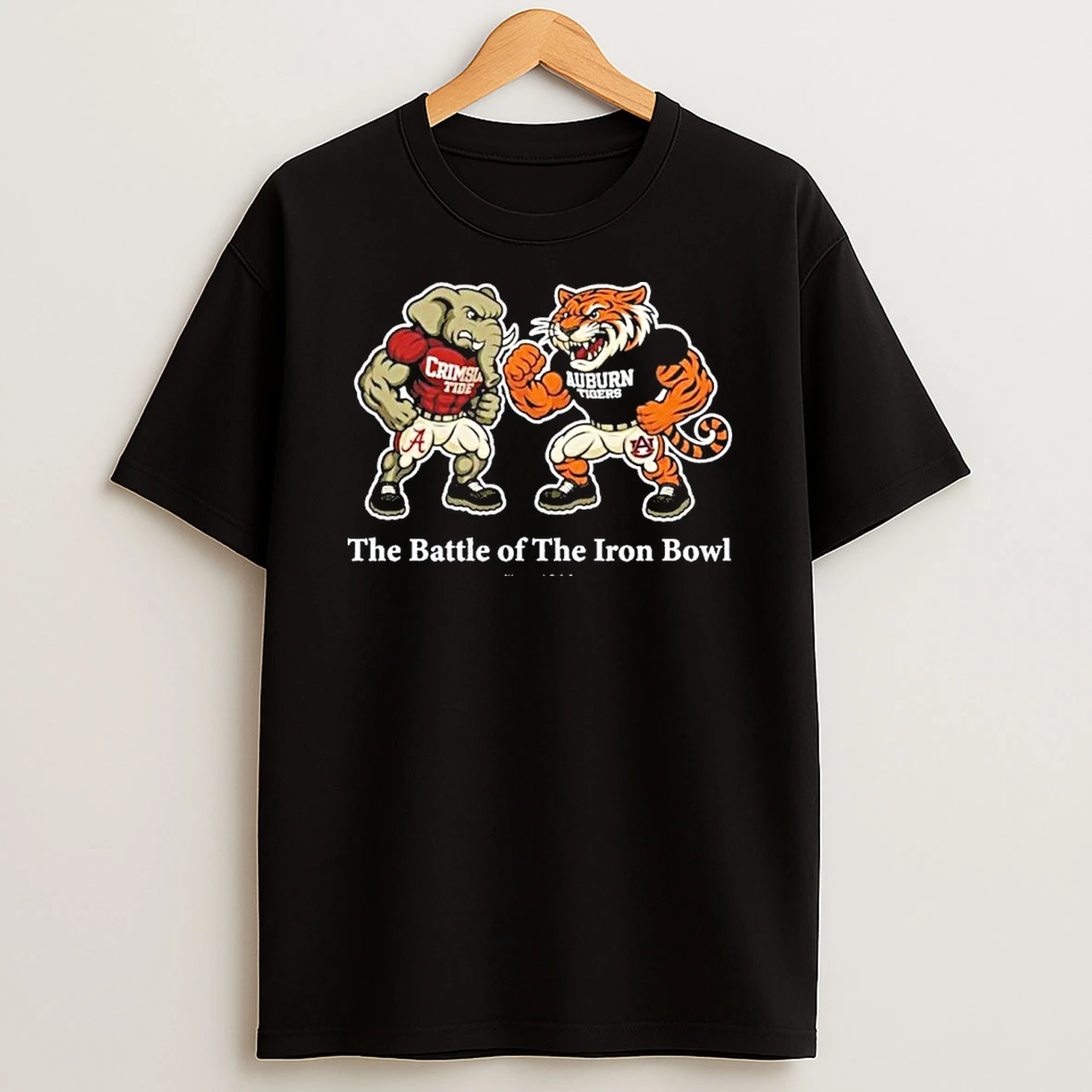 Alabama Vs Auburn 2025 The Battle For The Iron Bowl Tshirt Hoodie