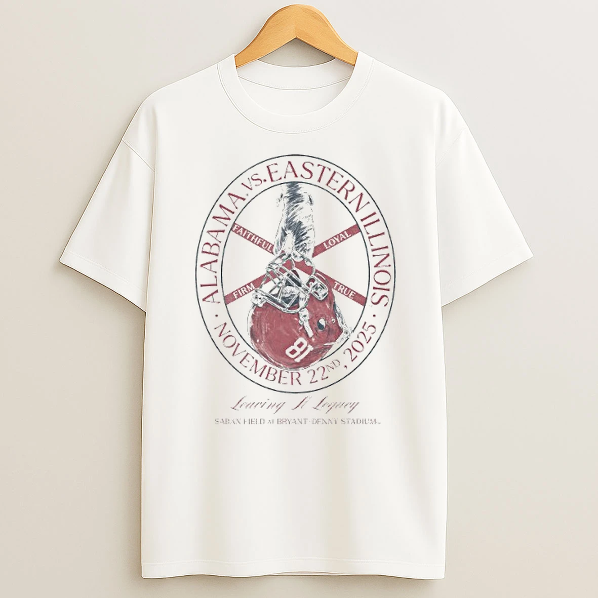 Alabama Vs Eastern Illinois November 22nd 2025 Tshirt Hoodie