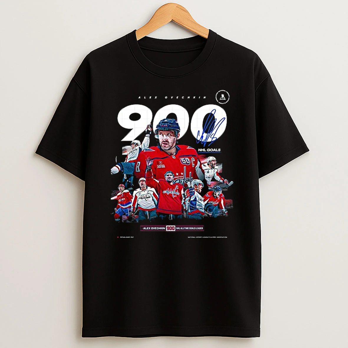 Alex Ovechkin 900 Nhl Goals Tshirt Hoodie