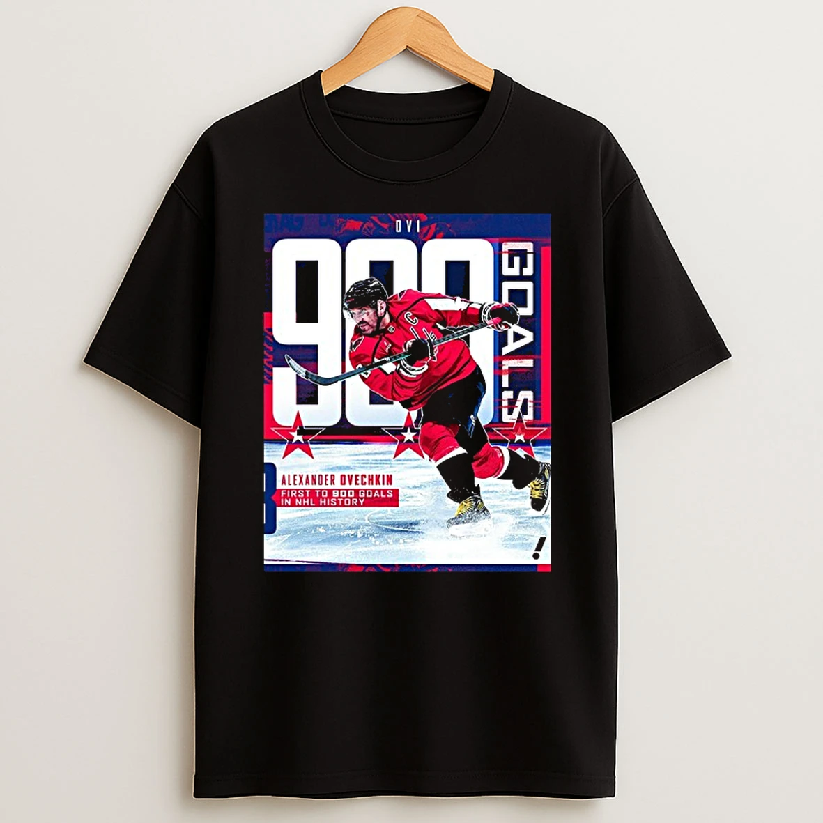 Alex Ovechkin First To 900 Goals In Nhl History Tshirt Hoodie
