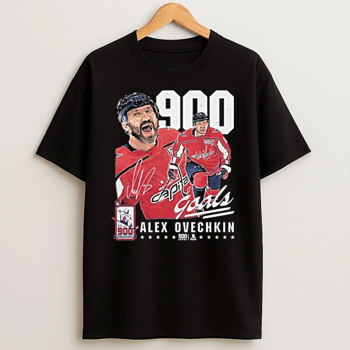 Alex Ovechkin Nhl 900 Goals Signature Tshirt Hoodie