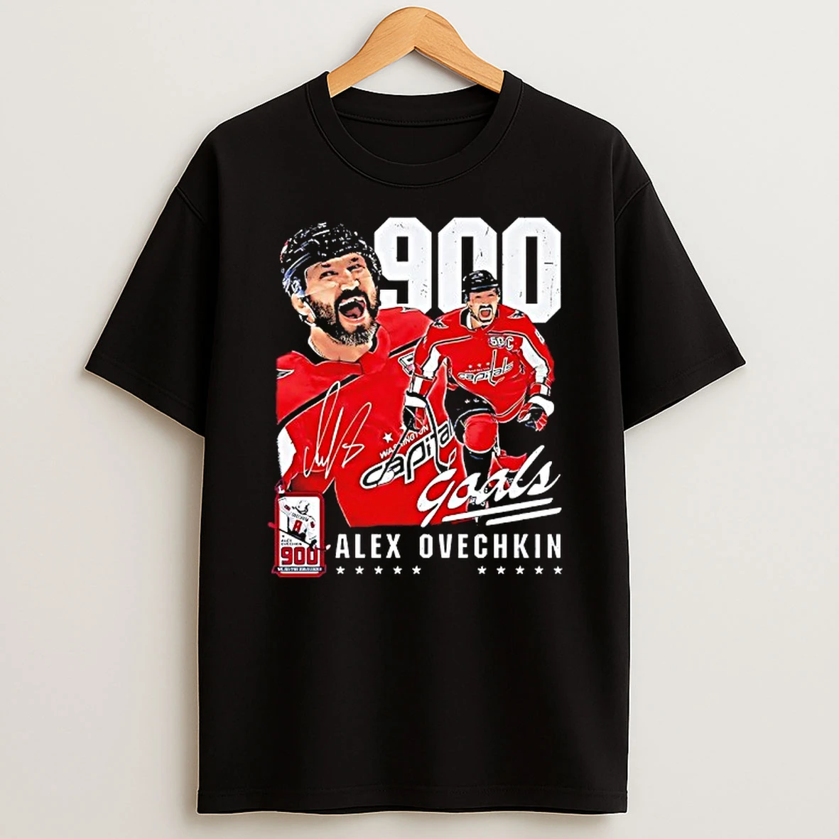 Alexander Ovechkin Washington Capitals 900 Goals Signature Graphic Tshirt Hoodie