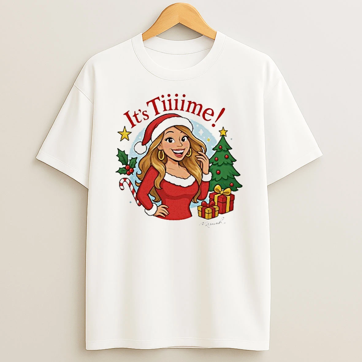 All I Want For Christmas Is Maria Carey Tshirt Hoodie