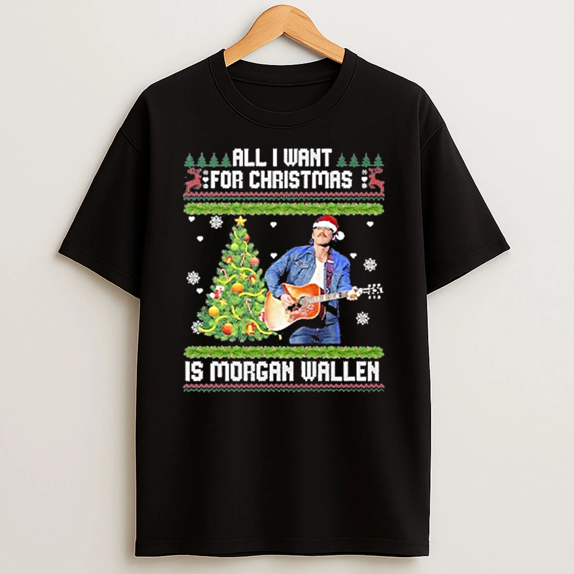 All I Want For Christmas Is Morgan Wallen Tshirt Hoodie