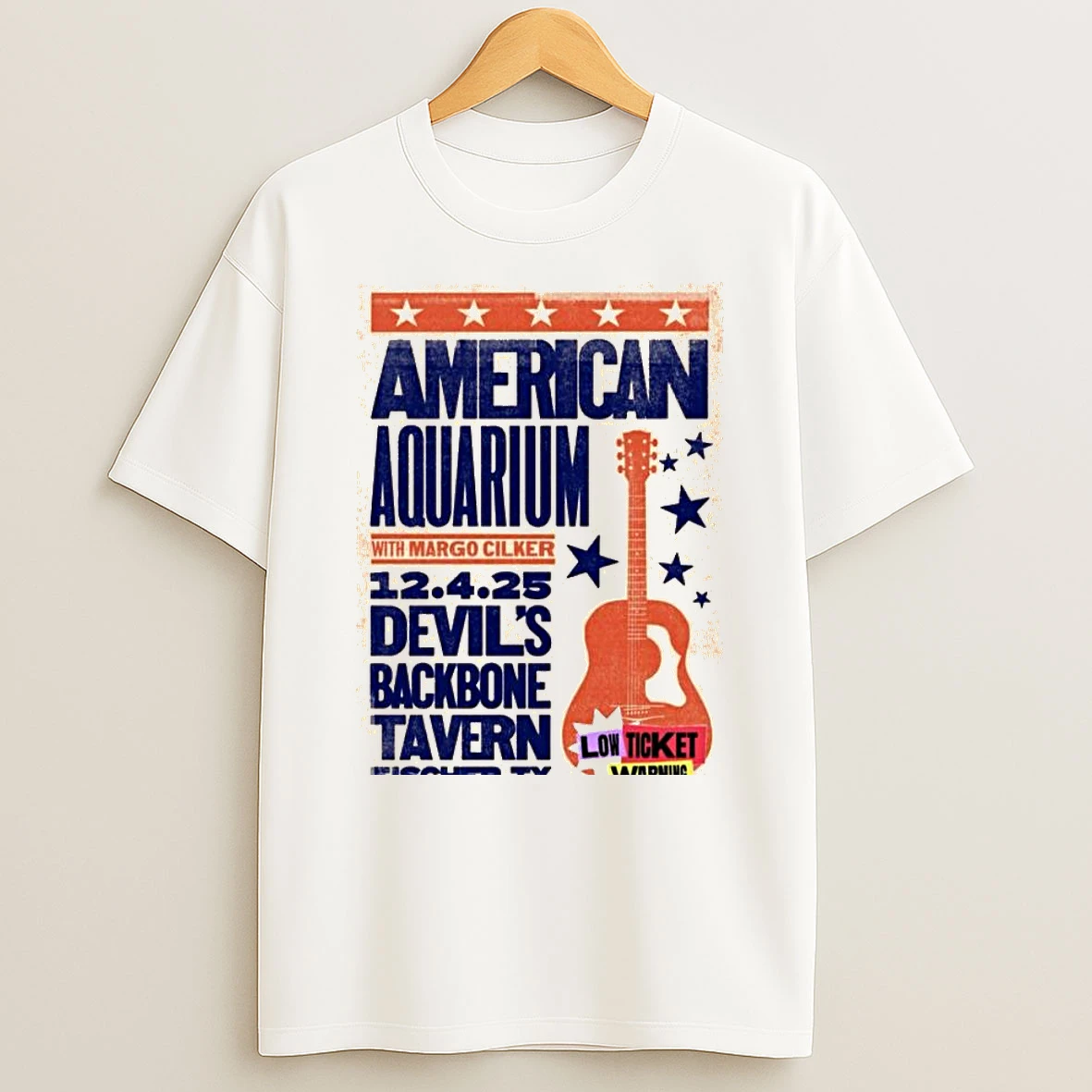 American Aquarium Fischer Texas December 4 2025 Concert Tshirt Hoodie