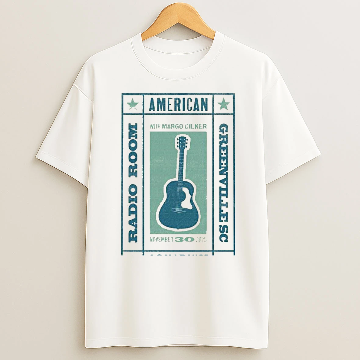 American Aquarium Greenville Sc November 30 2025 Concert Tshirt Hoodie