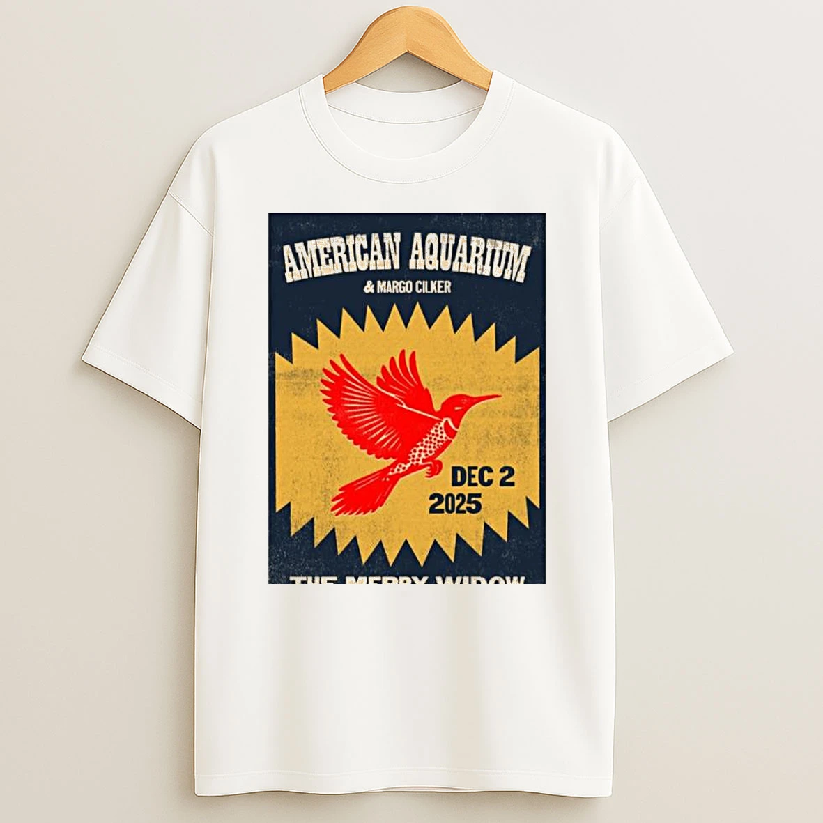 American Aquarium Mobile Al December 2 2025 Concert Tshirt Hoodie