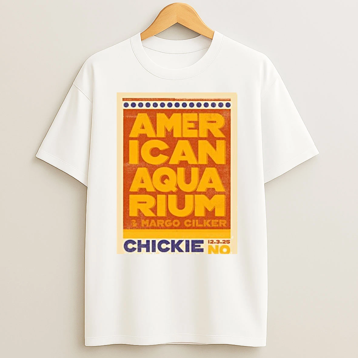 American Aquarium New Orleans La December 3 2025 Concert Tshirt Hoodie