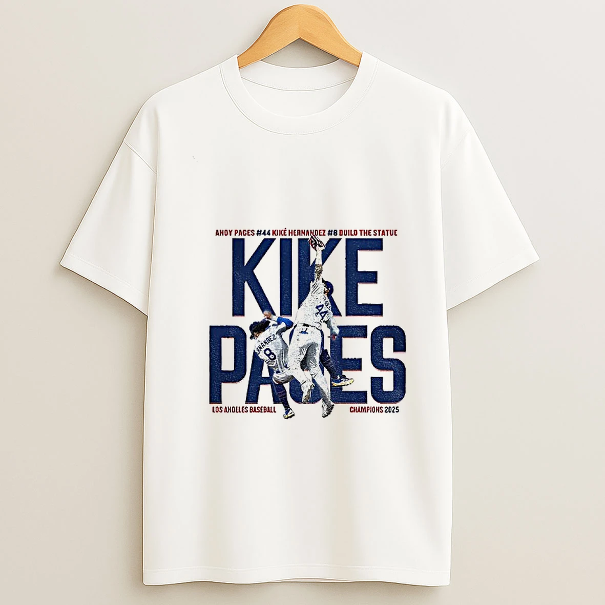 Andy Pages Catch Dodgers World Series Game 7 Saving Build The Statue Tshirt Hoodie