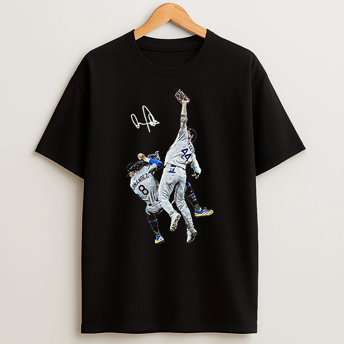 Andy Pages The Catch World Series Signature Baseball Iconic Moment Tshirt Hoodie
