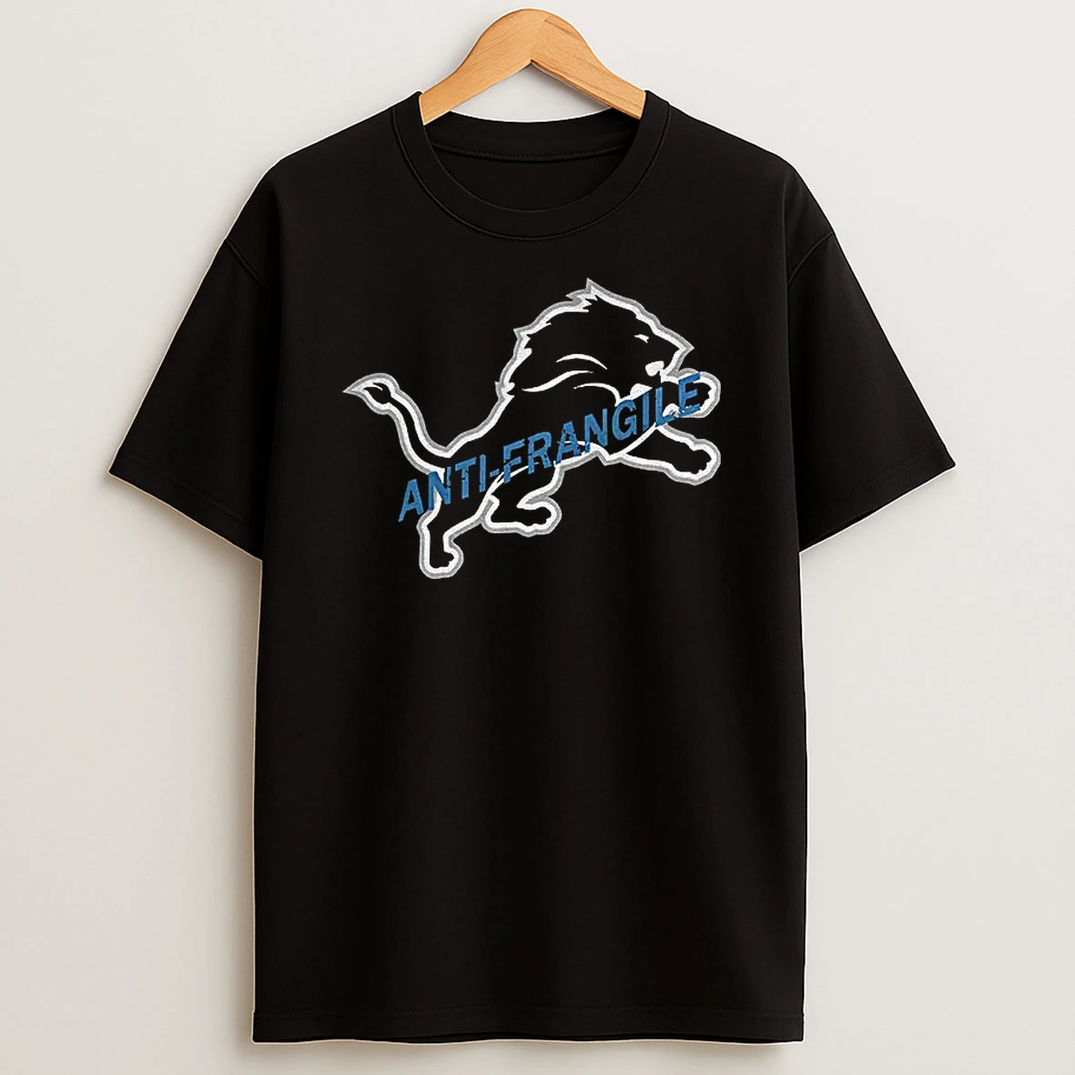 Anti Fragile Detroit Lions Grit Nfl Football Logo Parody Tshirt Hoodie