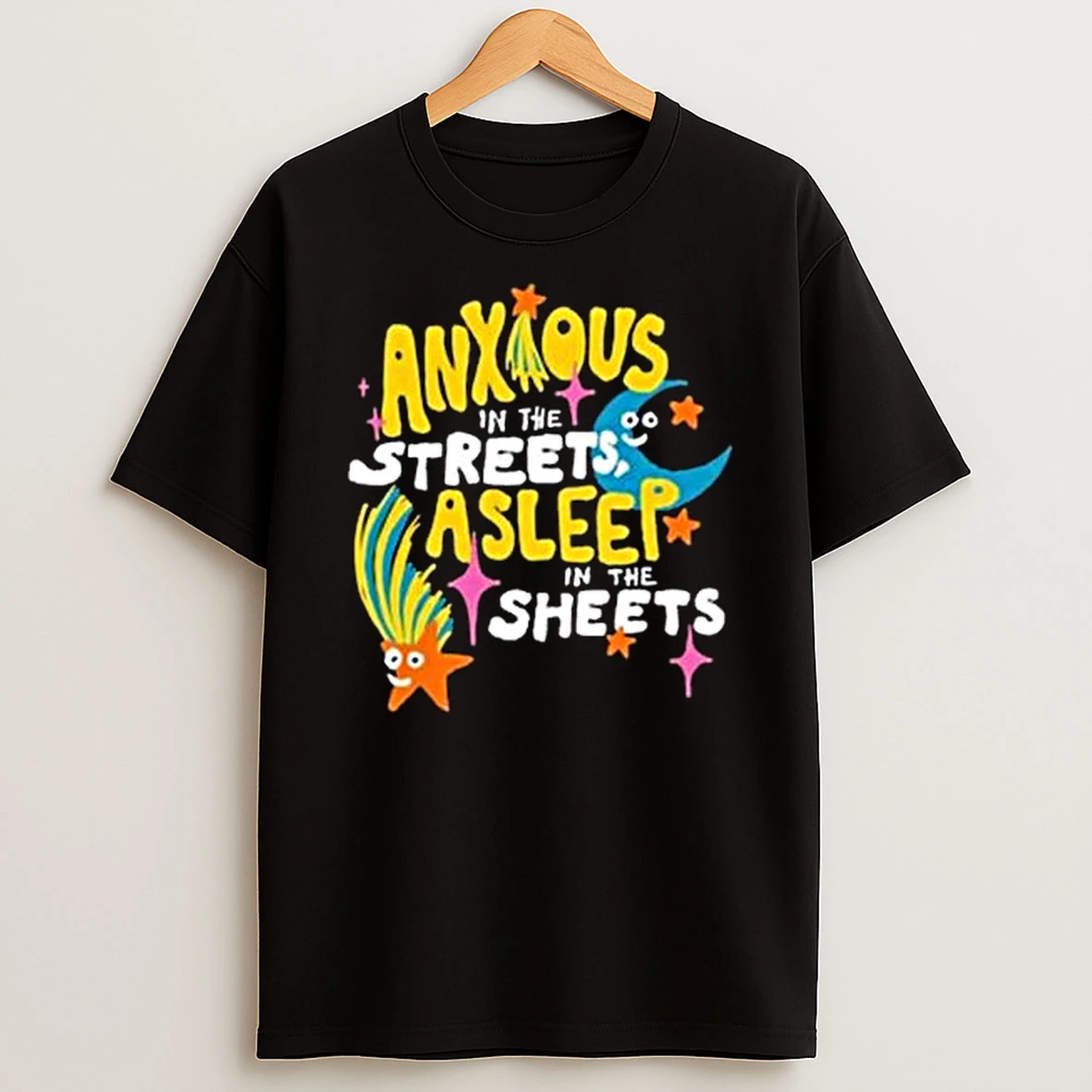 Anxious In The Streets Tshirt Hoodie
