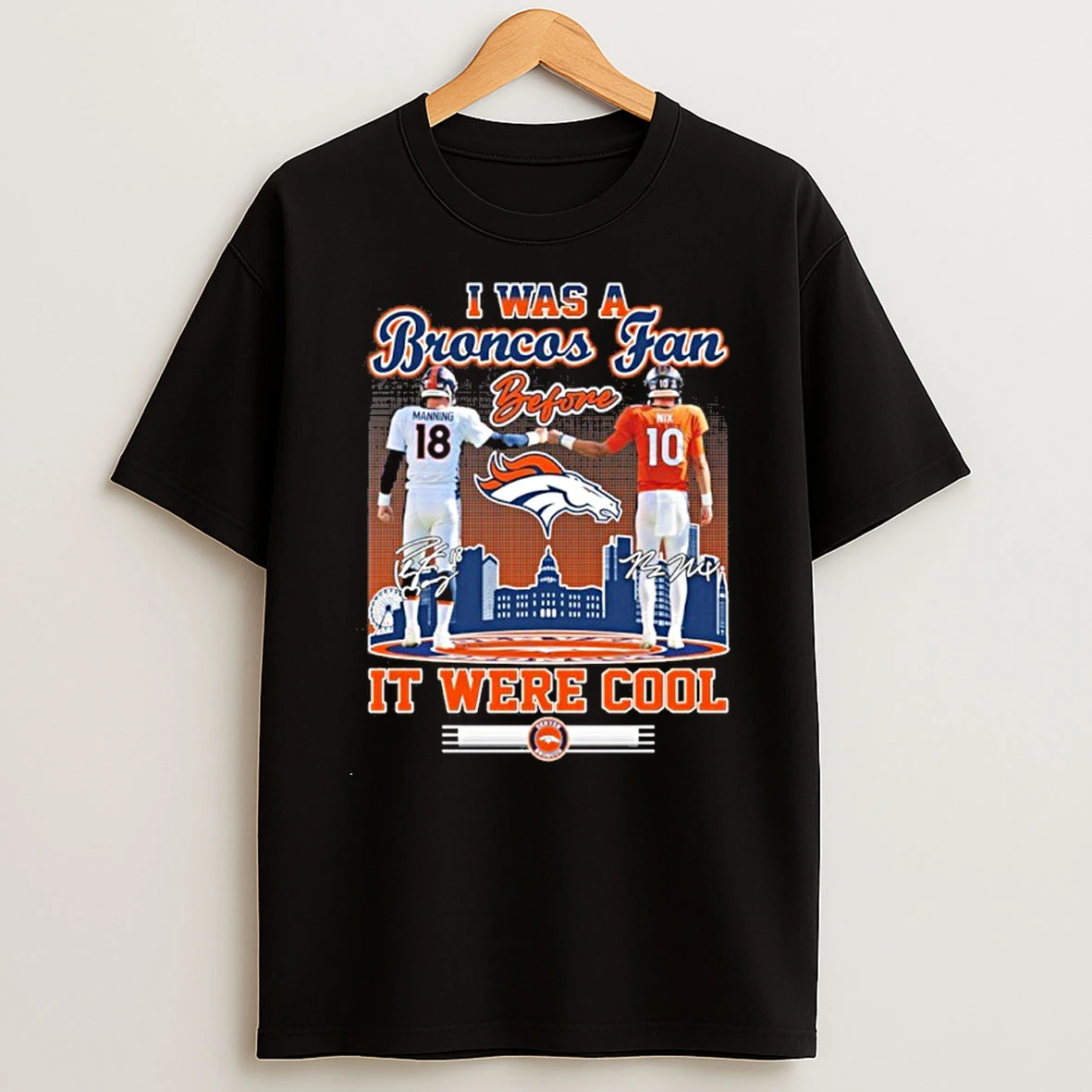 Arch Manning Vs Bo Nix I Was A Denver Broncos Fan Before It Were Cool Tshirt Hoodie