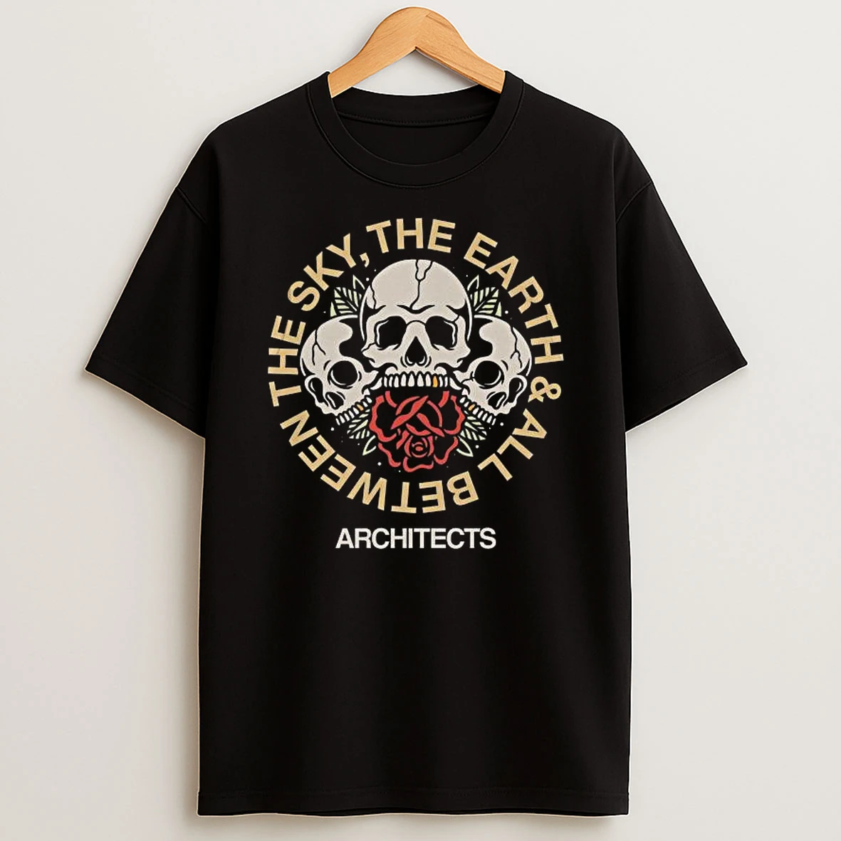 Architects The Sky The Earth All Between Skull Tshirt Hoodie