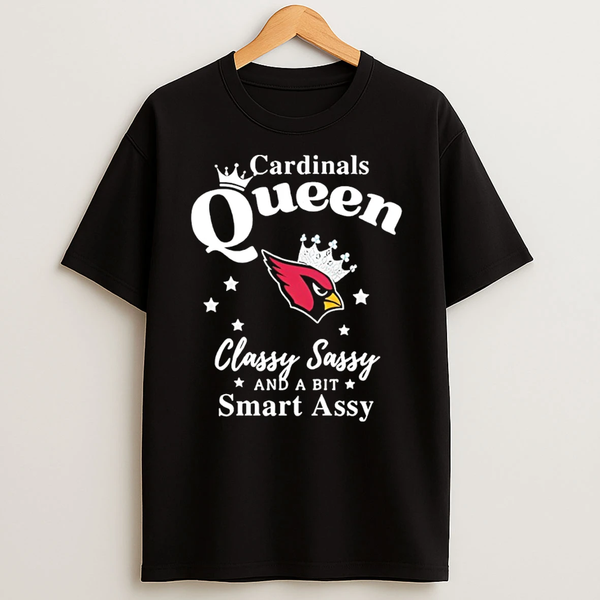 Arizona Cardinals Queen Classy Sassy And A Bit Smart Assy Nfl Tshirt Hoodie