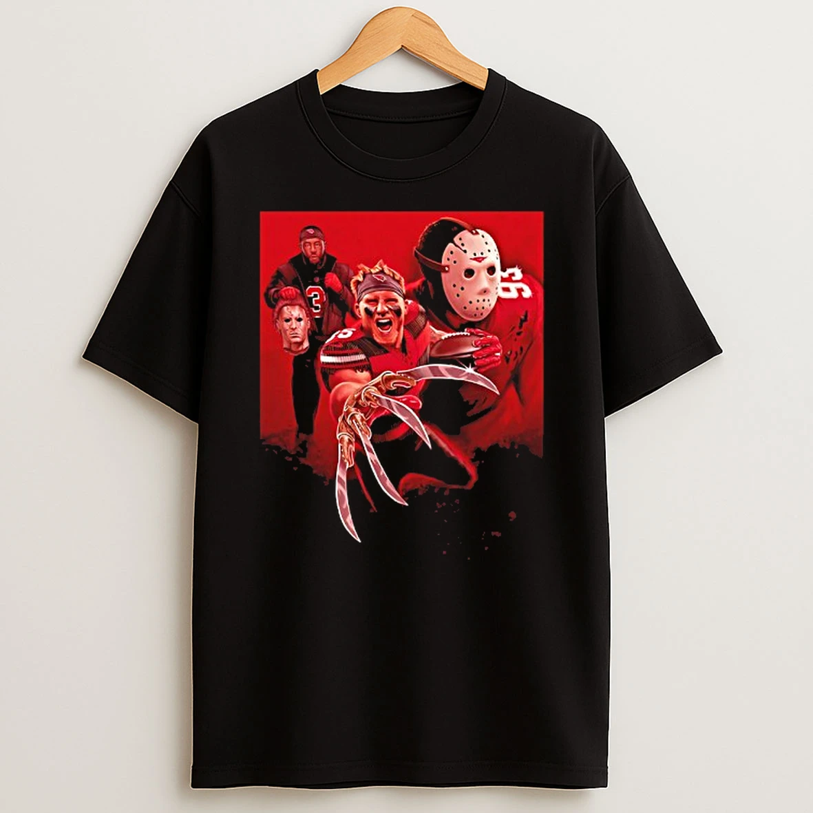 Arizona Cardinals X Jason Voorhees Happy Halloween Tshirt Hoodie