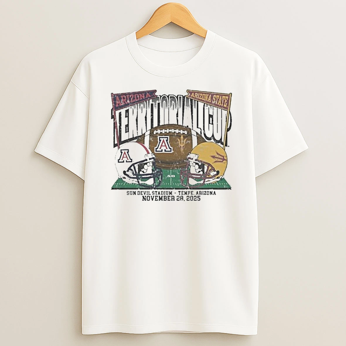 Arizona State Sun Devils Vs Arizona Wildcats 2025 Territorial Cup Tshirt Hoodie