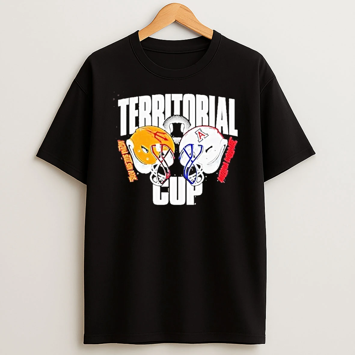 Arizona State Vs Arizona Football 2024 Territorial Cup Gameday Helmet Tshirt Hoodie