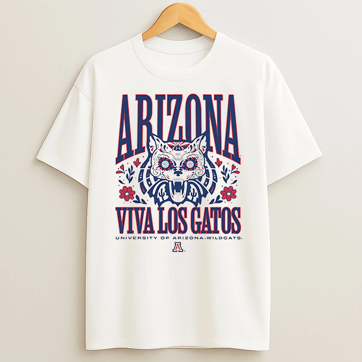 Arizona Wildcats Viva Los Gatos Tshirt Hoodie