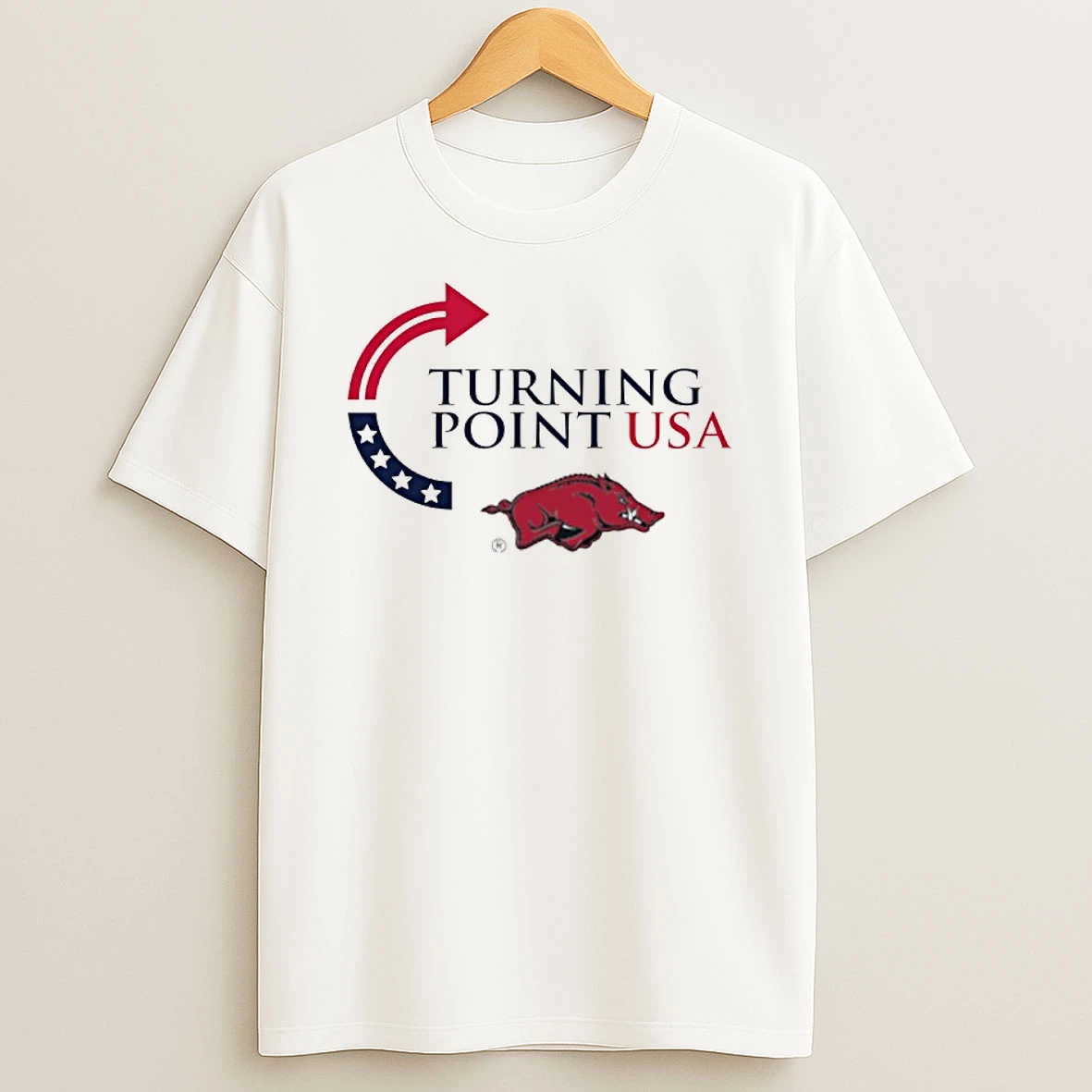 Arkansas Razorbacks Turning Point Usa Tshirt Hoodie