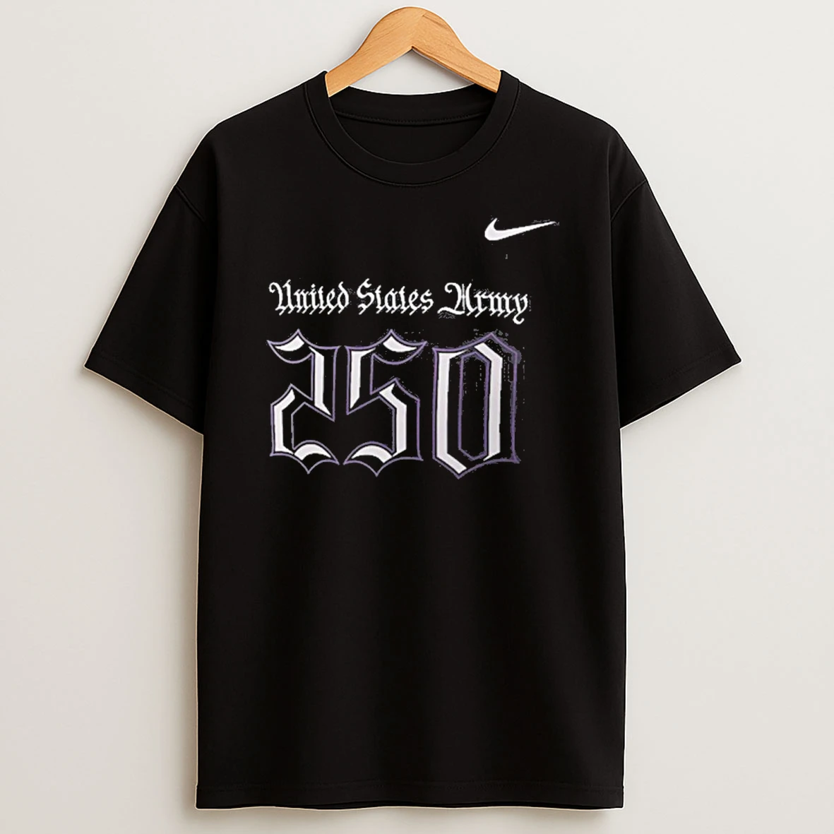 Army Black Knights Nike Army 250 Collection Tshirt Hoodie