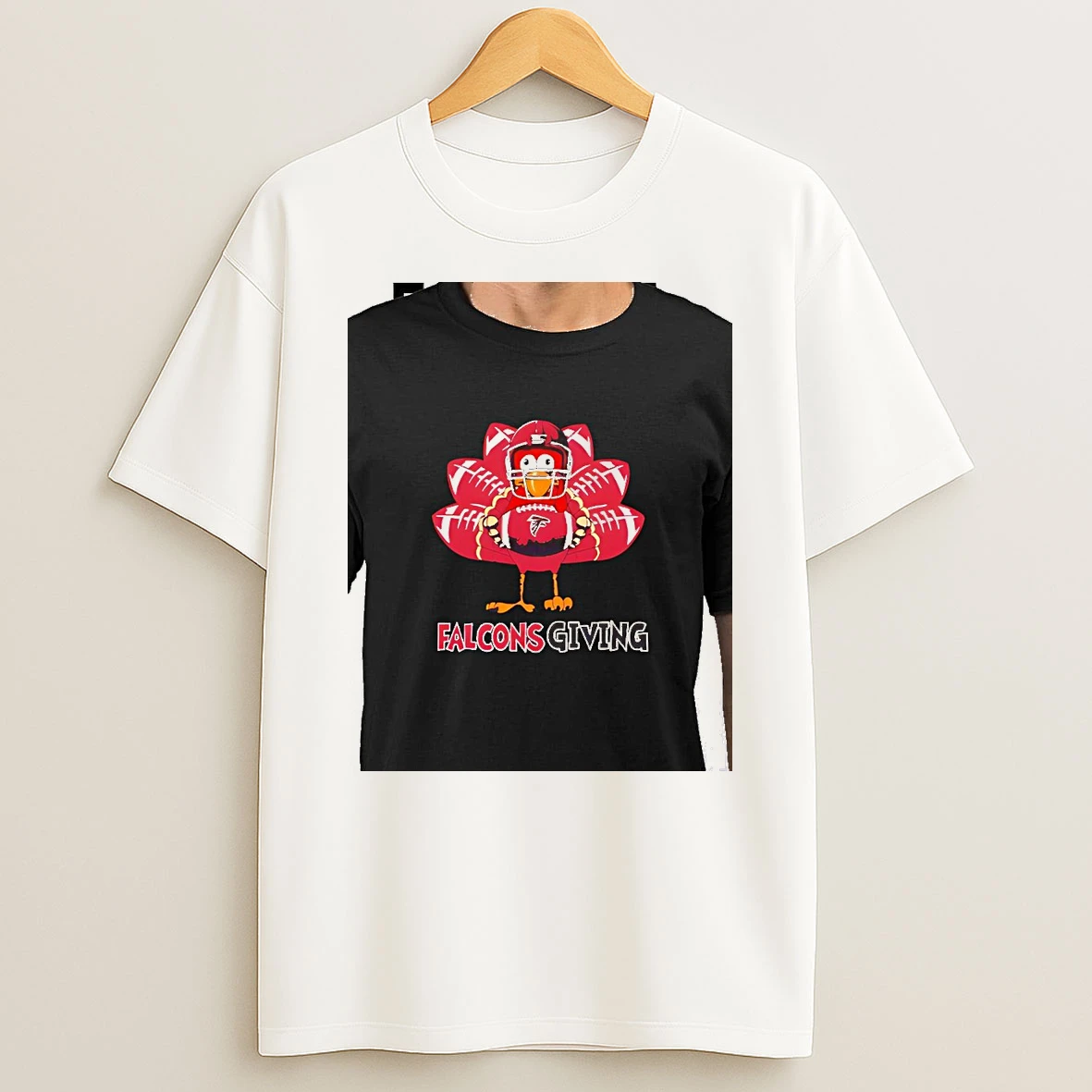 Atlanta Falcons Thanksgiving Turkey Tshirt Hoodie