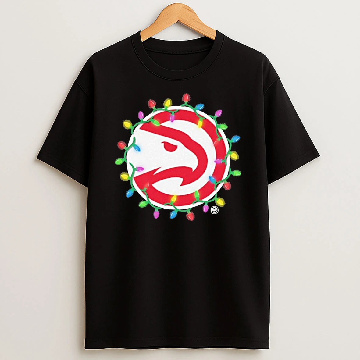 Atlanta Hawks Logo Light Christmas Tshirt Hoodie