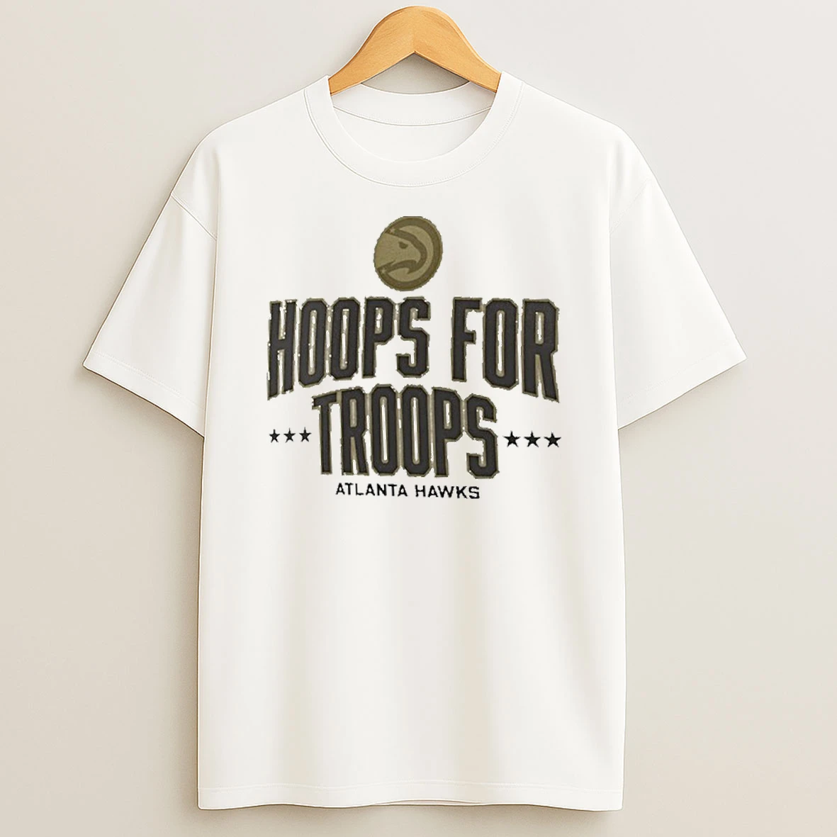 Atlanta Hawks X Nba Hoops For Troops Tshirt Hoodie