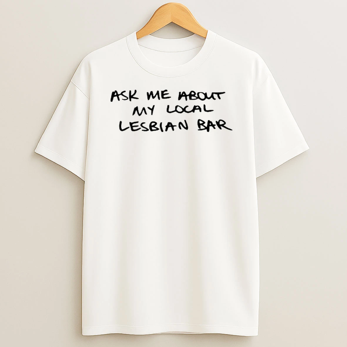 Austa Clausen Ask Me About My Local Lesbian Bar Tshirt Hoodie