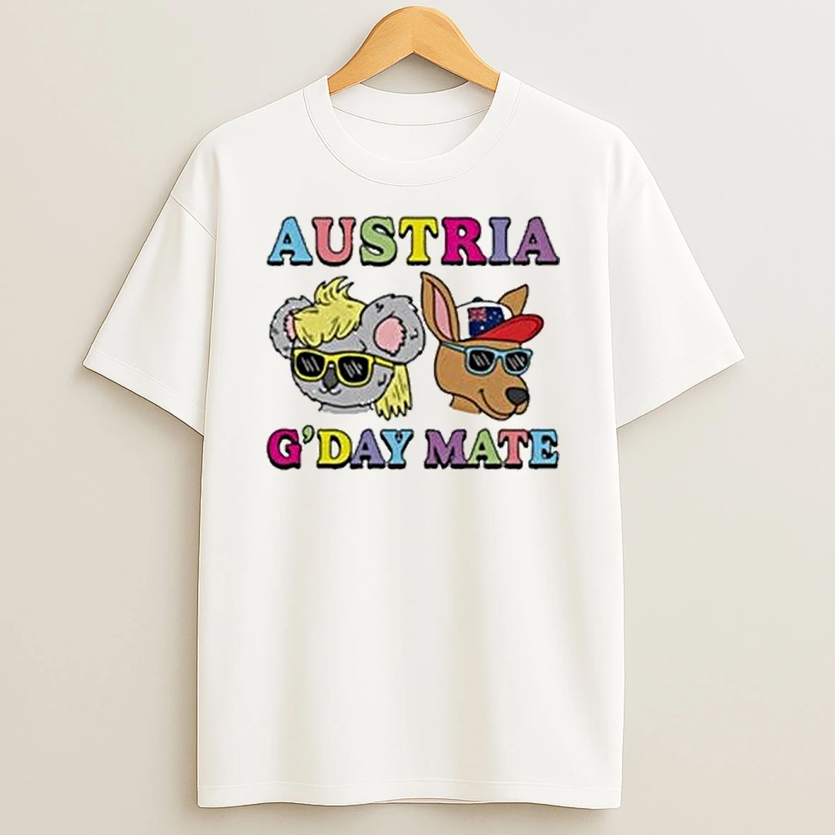 Austria Gday Mate Tshirt Hoodie