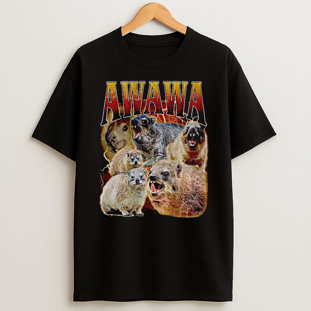 Awawa Funny Animal Hyrax Meme Tshirt Hoodie