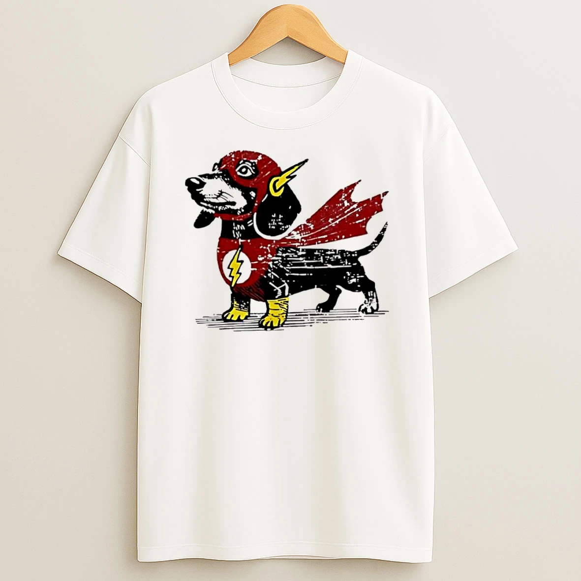 Awesome Dachshund Superhero Funny Wiener Dog Tshirt Hoodie